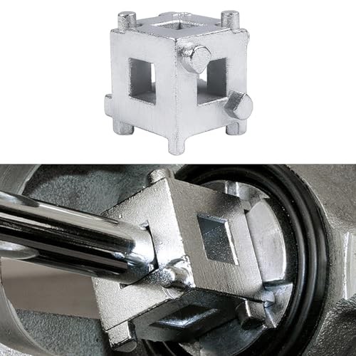 Cube Brake Caliper Compression Tool, Stainless Steel Rear Disc Brake Silver