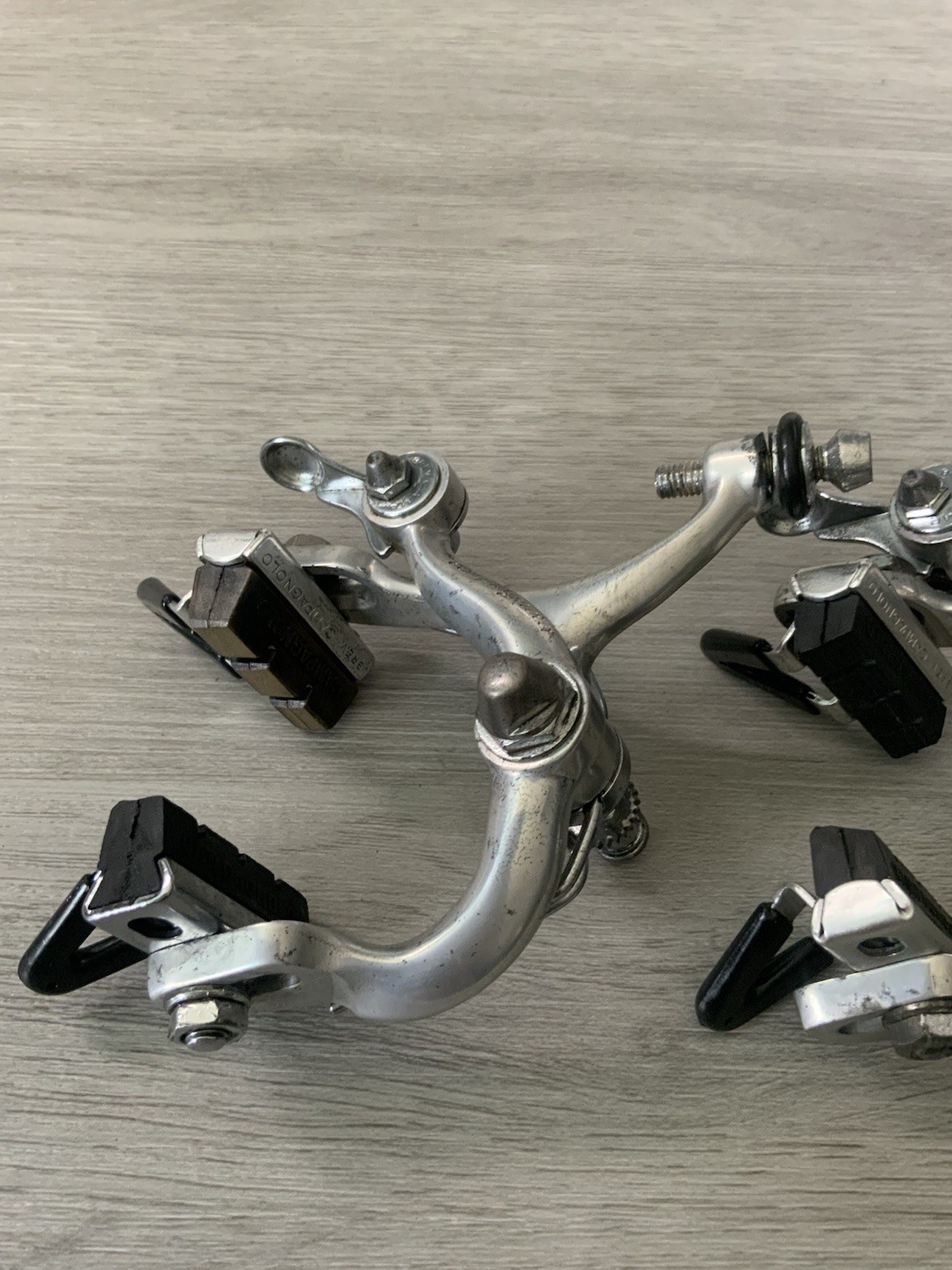 CAMPAGNOLO RECORD BRAKE CALIPERS 42-52 MM LONGER REACH RECESSED MOUNTS