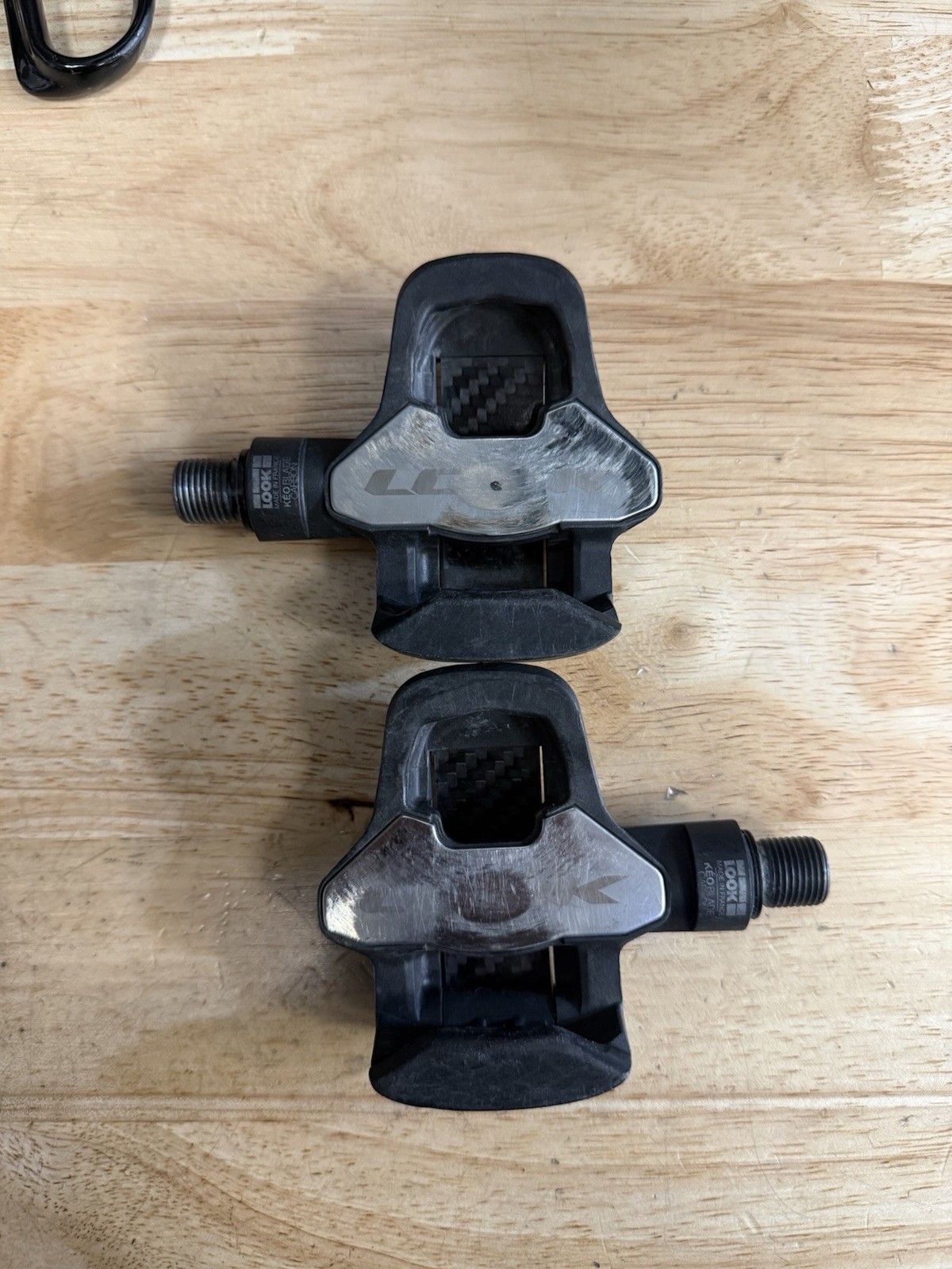 LOOK KEO Blade 12 Carbon Clipless Road Pedals Black No Cleats