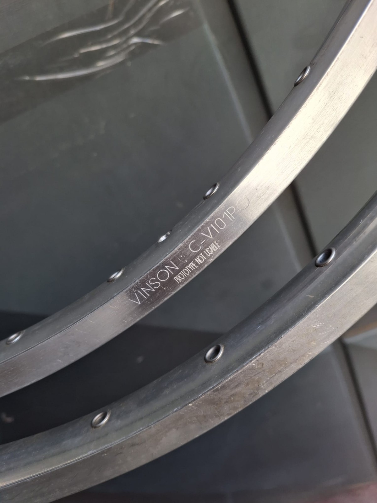 NOS CAMPAGNOLO VINSON CLINCHER RIMS 26″ 36H VINTAGE MTB MOUNTAIN BIKE PROTOTYPE