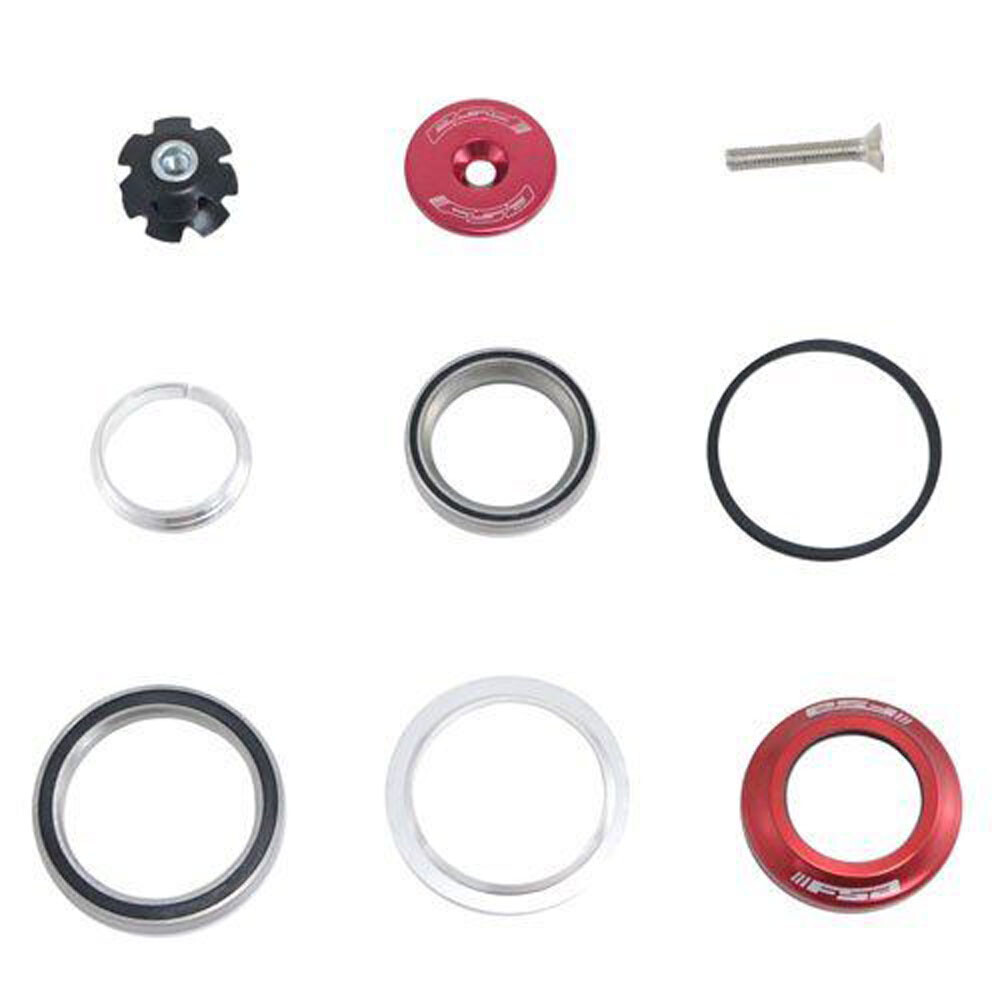 FSA ORBIT C-40 Integrated 1-1/8″ – 1.5″ ID 42 / 52 mm Tapered Headset , Red