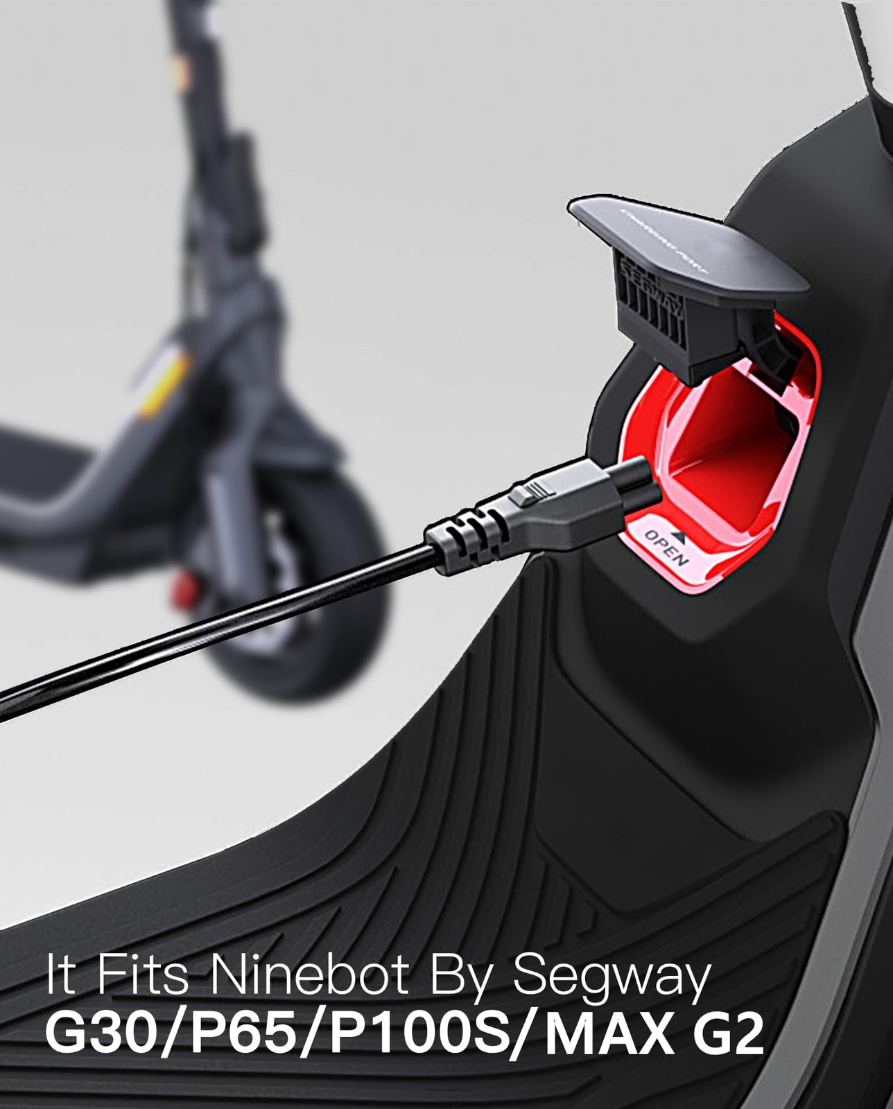 6ft Power Cord Fast Charging Cable Compatible with Ninebot by Segway P65/P100…