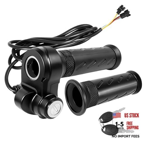 Full Twist Throttle for Ridstar with 2 Keys, Universal Throttle Grips for