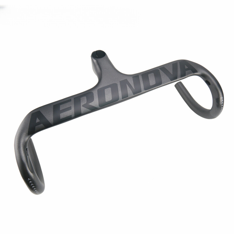 400/420/440mm Bicycle Integrated Handlebar Carbon Fiber Road Bike Drop Bar