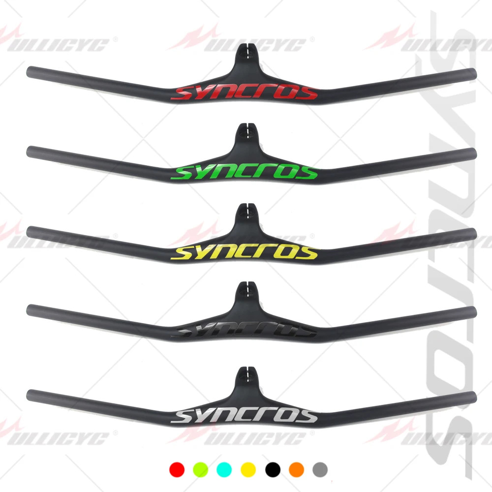 -17° Mountain Bike Handlebar Integrated Carbon Handlebar Width 800mm Stem 28.6mm