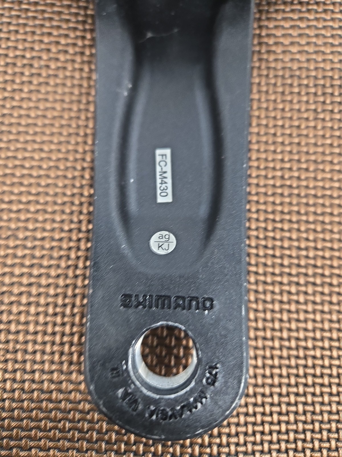 Shimano FC-M430 Crankset 175mm, 44/32/22, 9 Speed, Octalink