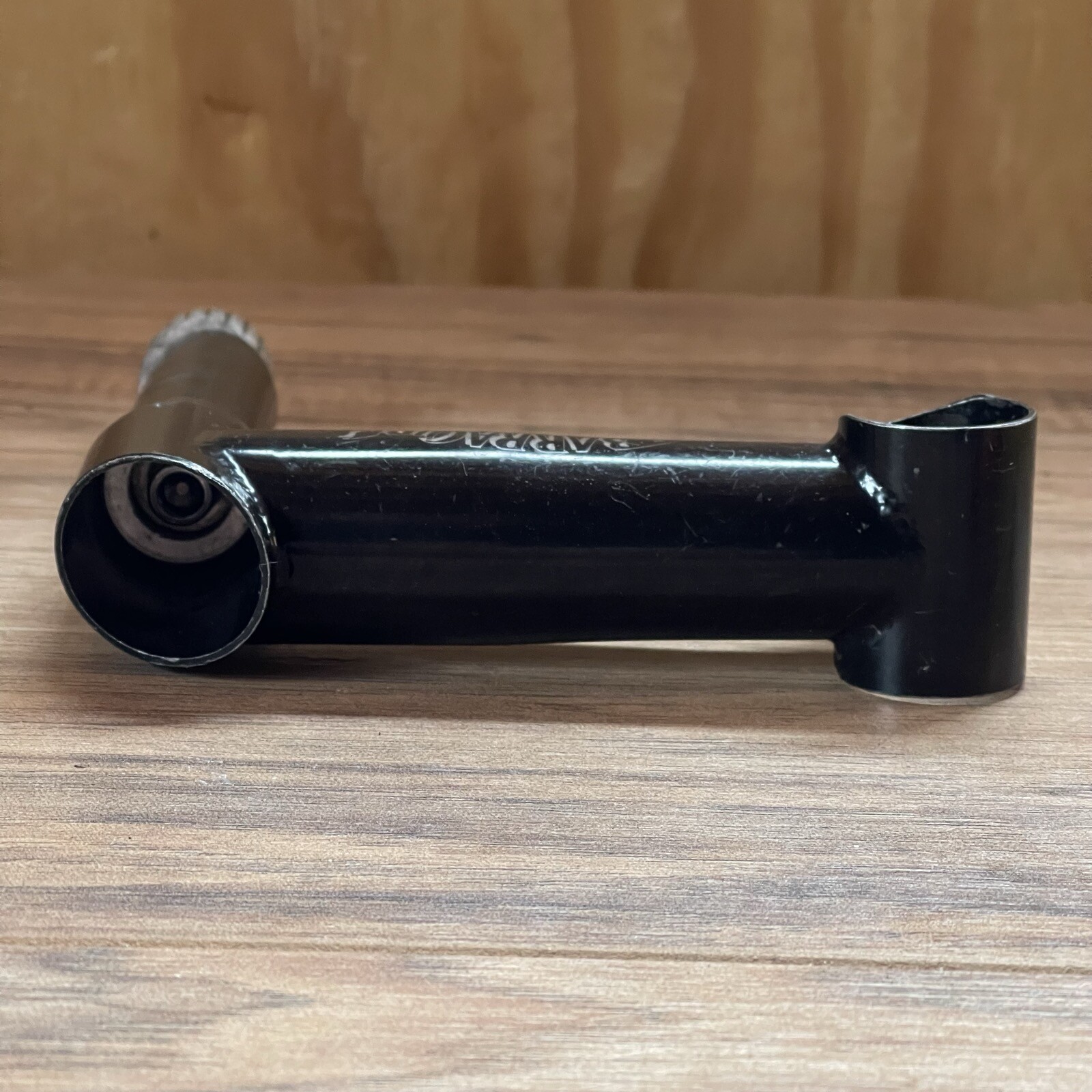 Vintage 90s Barracuda Quill Threaded MTB Stem 115 1 1/8 5 Degree Black