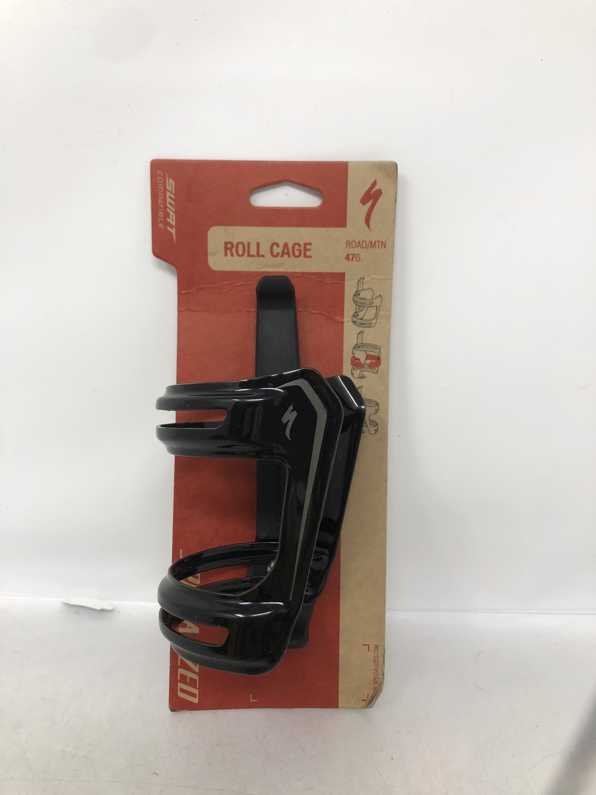 Specialized SWAT Roll Cage Gloss Black/Char Bicycle Bottle Holder