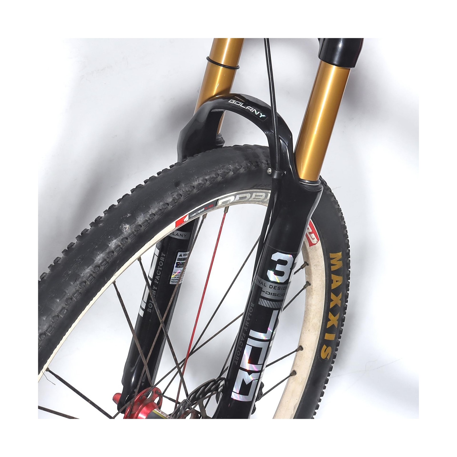BOLANY 26/27.5/29 inch MTB Bicycle Magnesium Alloy Suspension Fork, Tapered S…