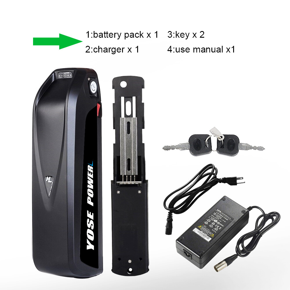 48V Hailong Lithium Ebike Battery 48V 13Ah Electric Bike Battery 48V 1000W