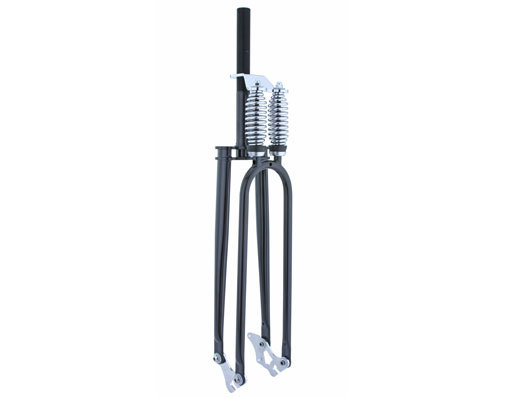 BICYCLE HEAVY DUTY DOUBLE SPRINGER FORK DISC TAB 1″ or 1-1/8″ CRUISER BIKES NEW!