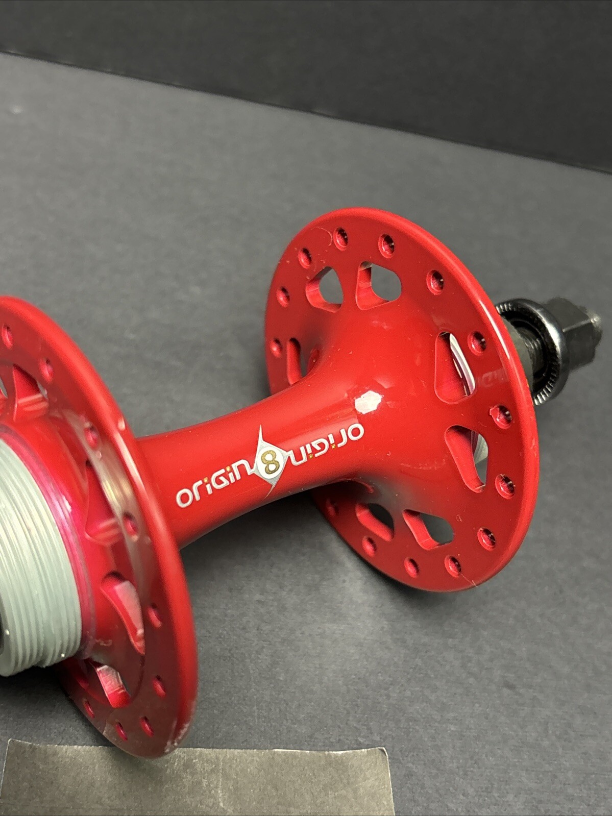 Origin8 32H Double Fixie Rear Sealed Hub High Flange Alloy Powder Coated Throne