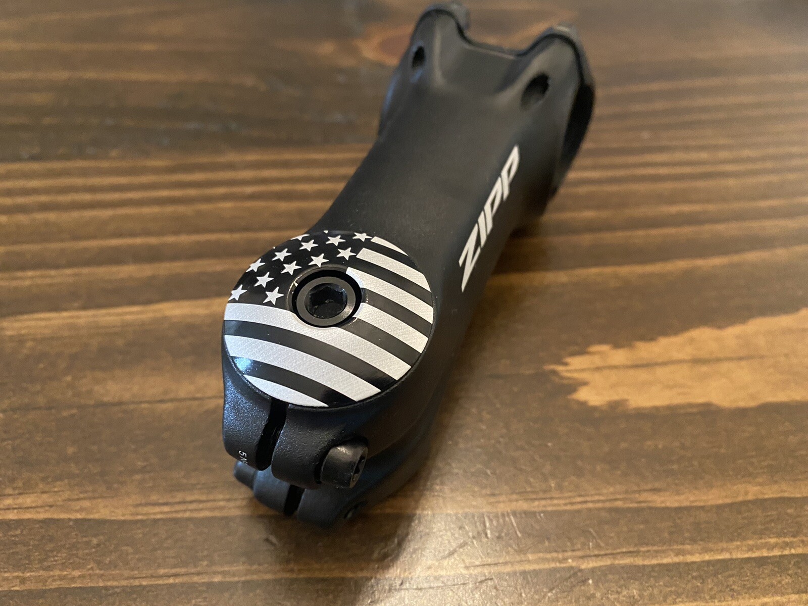 American Flag – Threadless Bicycle Headset Stem Cap 1 1/8 USA Black