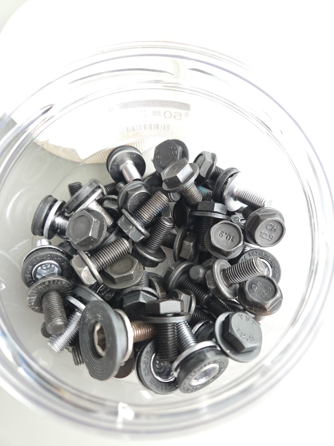 Misc Axle/Crank Bolts – Lot of 70 – New and Used
