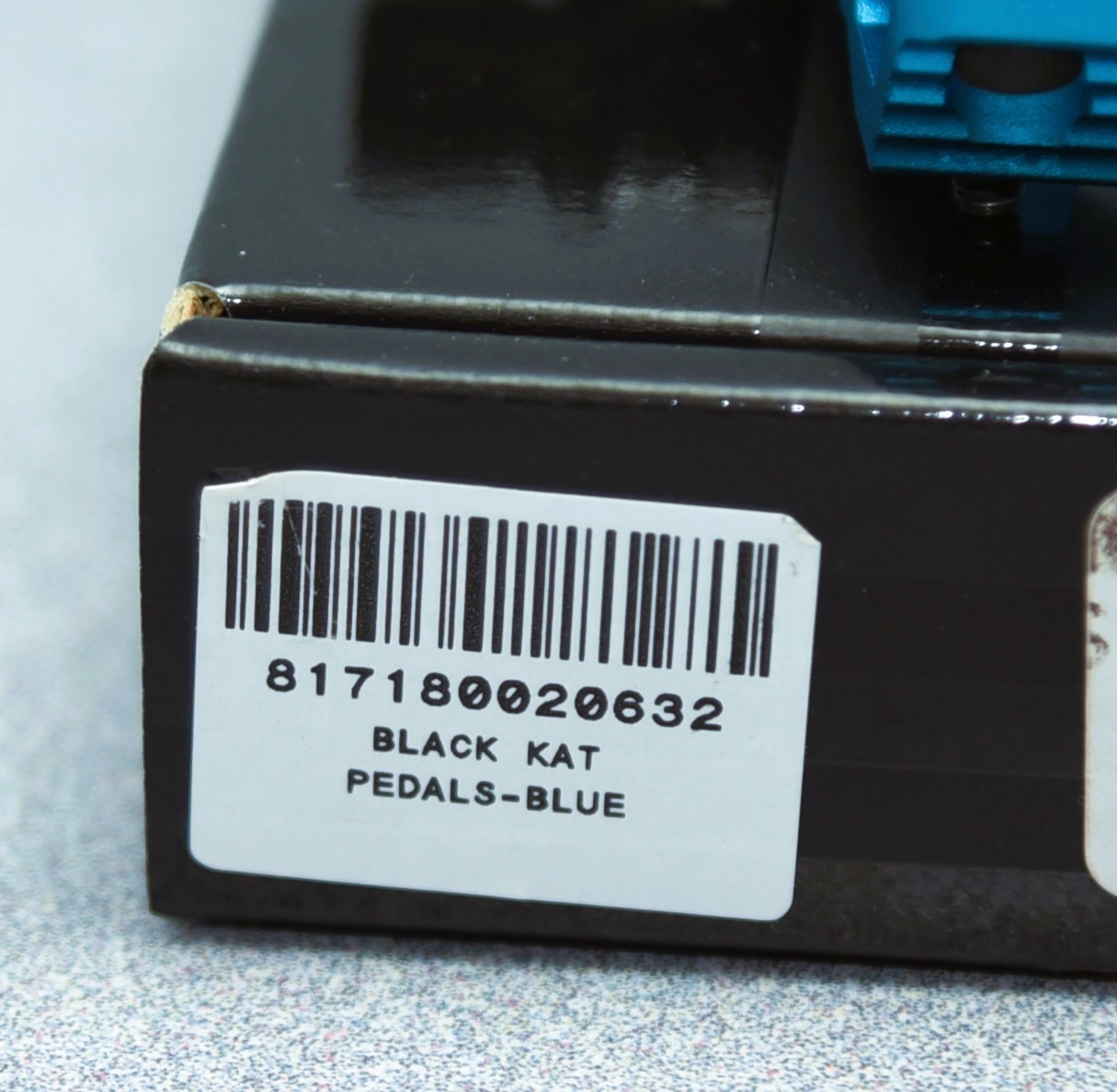 NEW Deity Components Black Kat Pedals, flat/platform, blue