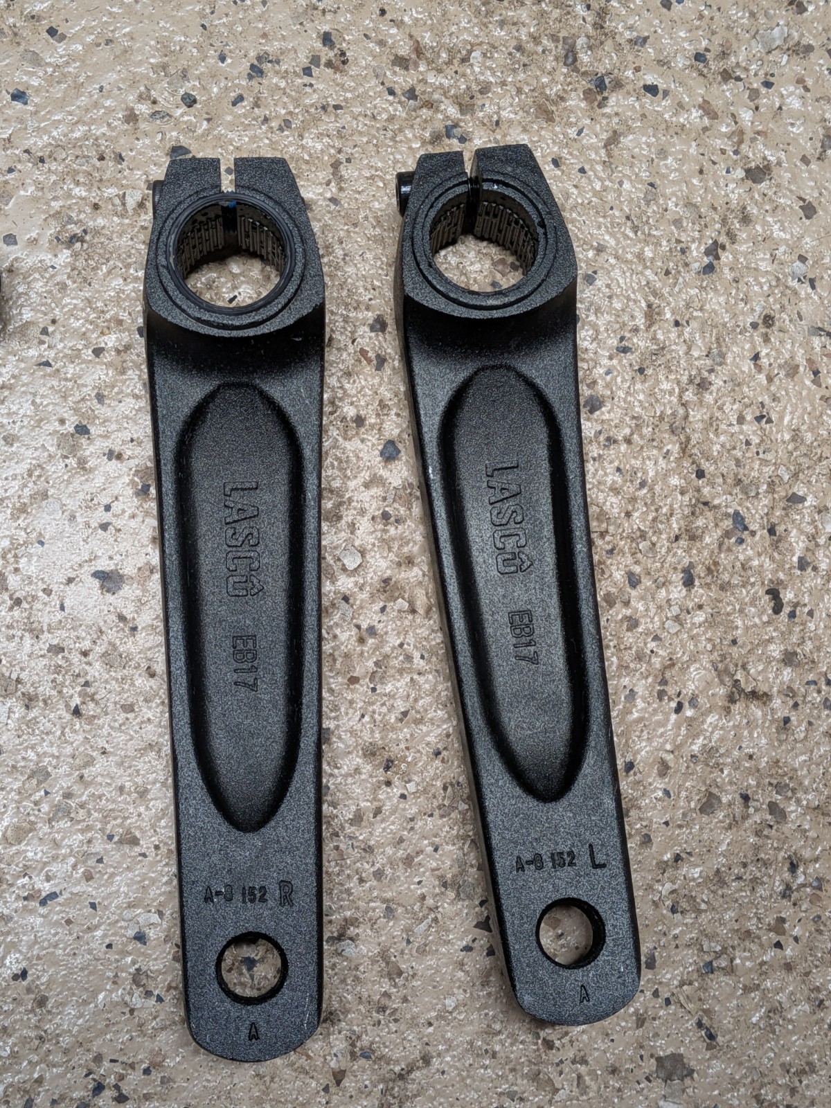 Shimano STEPS 6100 Lasco 152mm Crank Arm Set, Hase Kettwiesel Evo