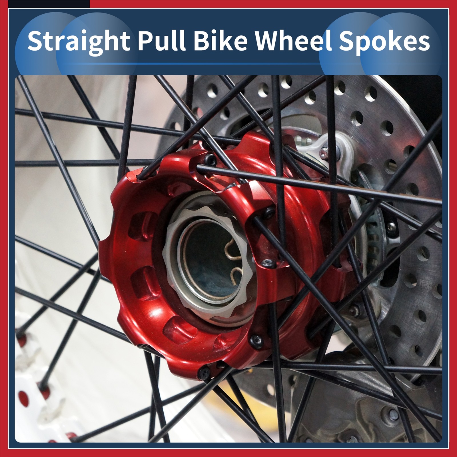 20Set 14G Straight Pull Bicycle Spokes 267mm Straight Pull Bike Wheel Spokes