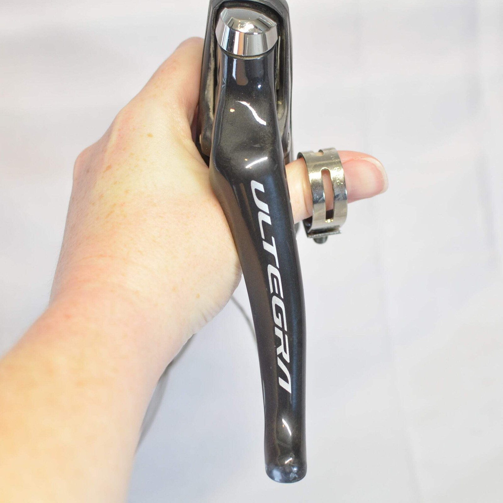Shimano Ultegra R8000 ST-R8000 LEFT/FRONT 2x Double (11 Speed) Shifter, 8/10 VG+