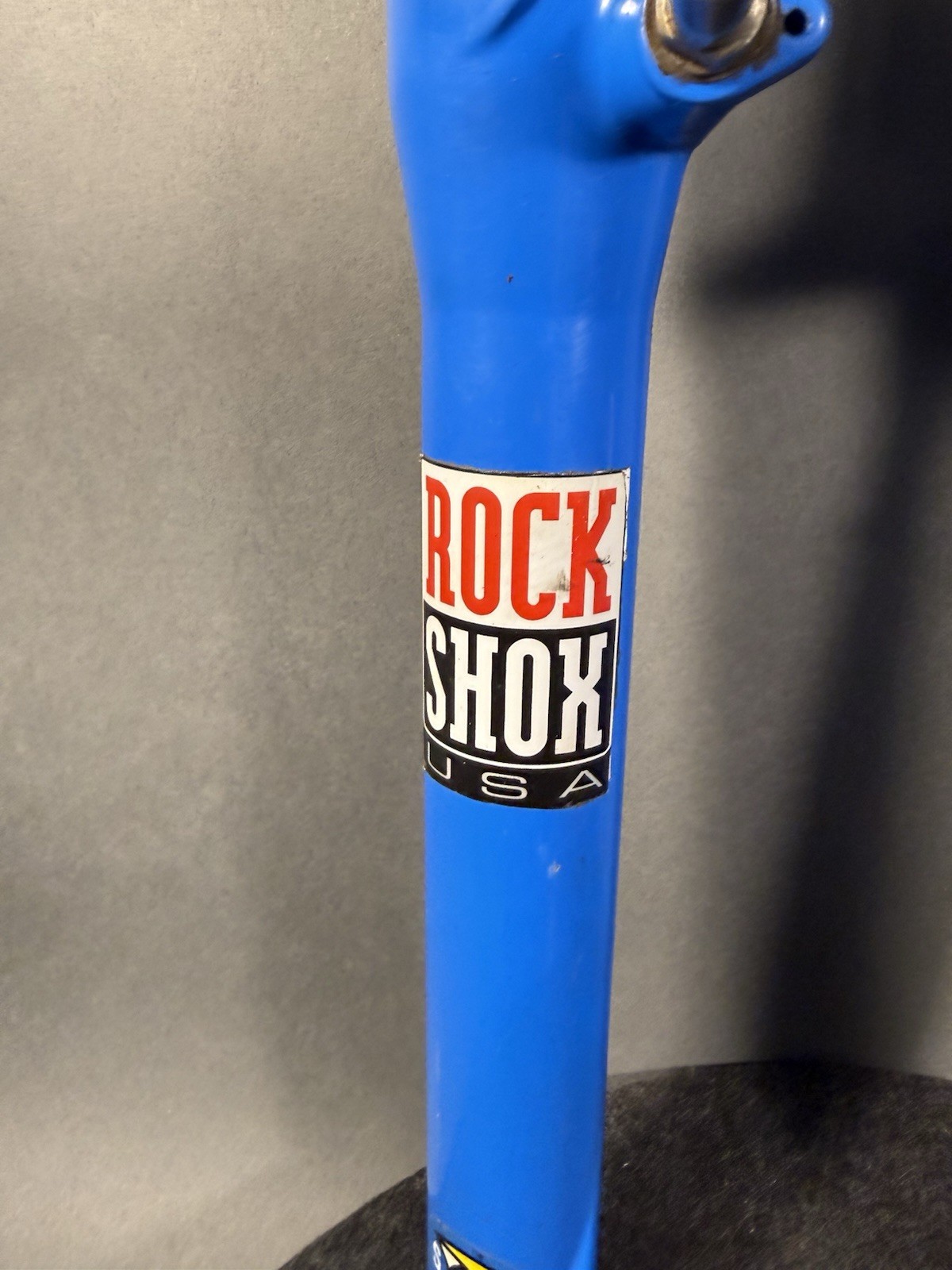 Rock Shox SID Fork XC C3 1 1/8 63mm Rim Brake 26 OG BLUE. Vintage First Gen.