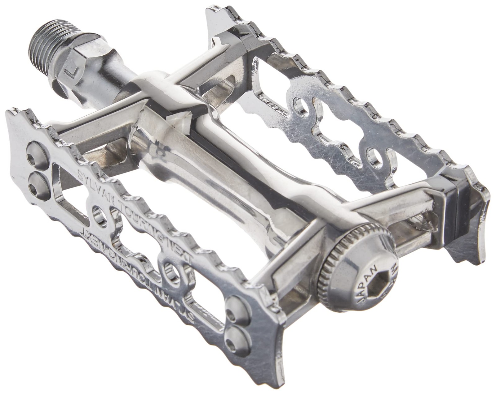 MKS Sylvan Touring Next Pedals, Silver, 9/16 Inch