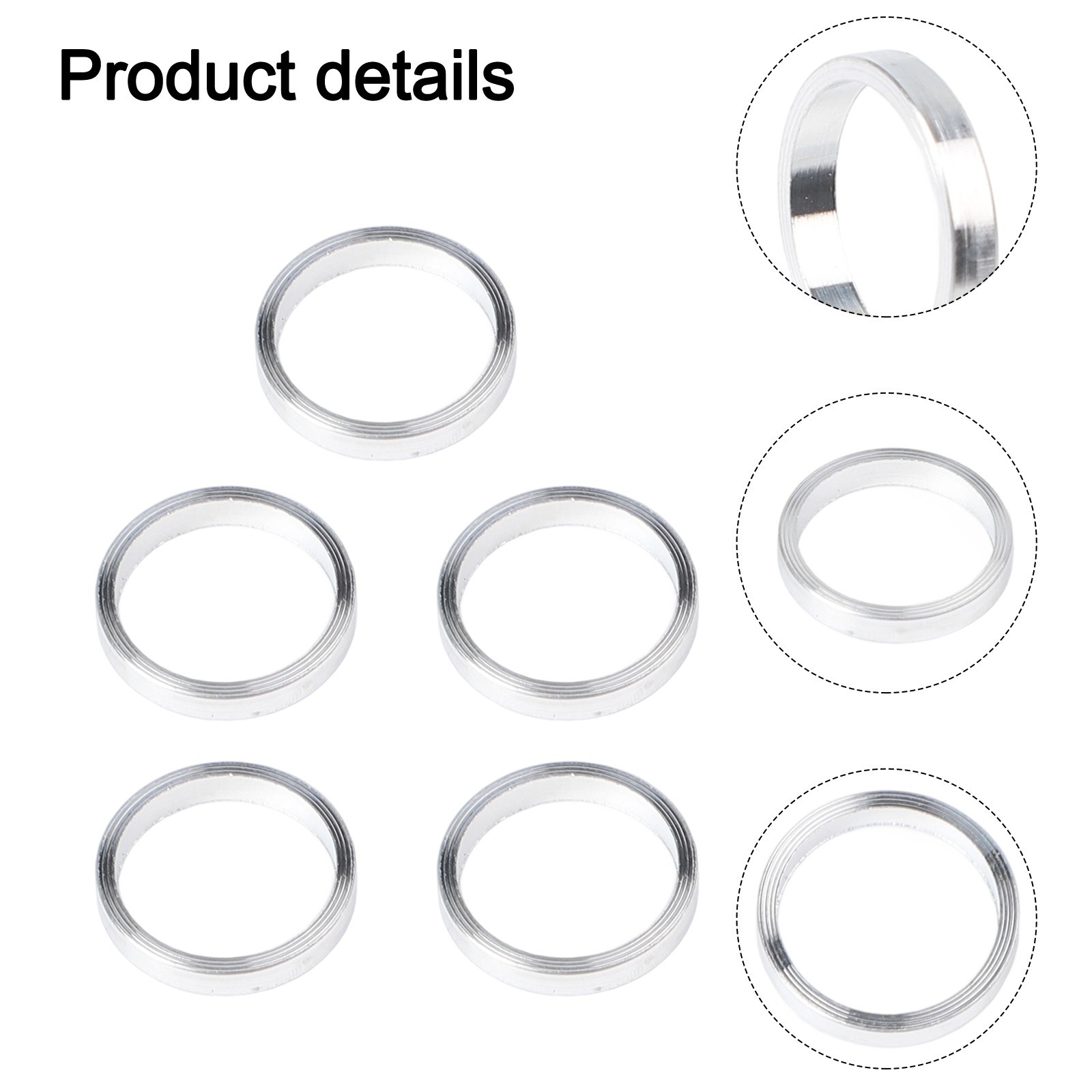 Hot Sale Nail Washer Chainring Bolt Space 12mm*10mm 60*40*10mm Aluminum