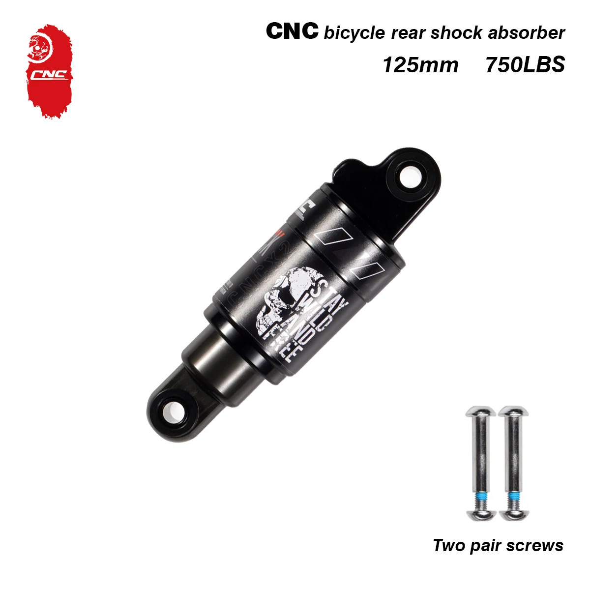 120/125/150/165/190/200mm Mountain Cycling Hydraulic Frame Air Shock Absorbers