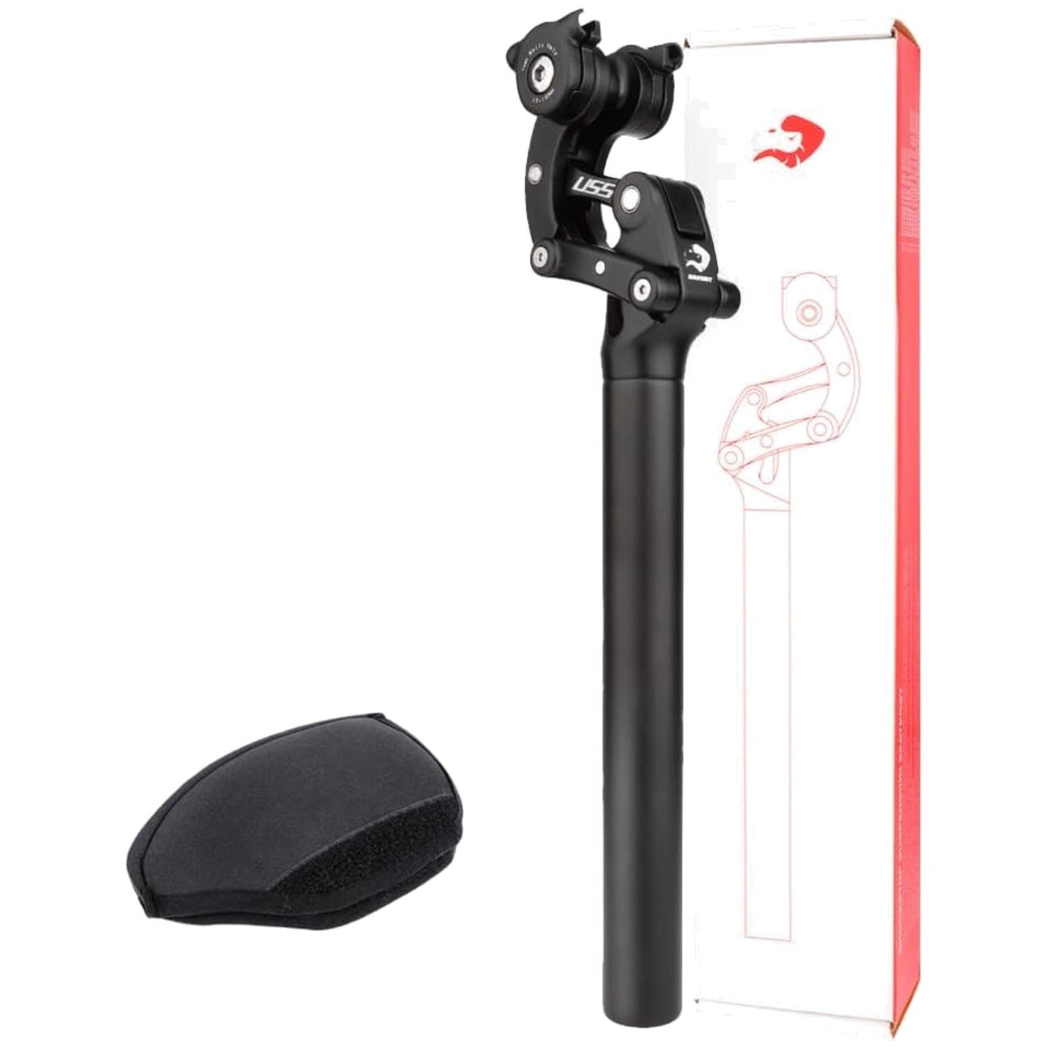 Safort Suspension Seatpost 31.6mm – 150kg Capacity