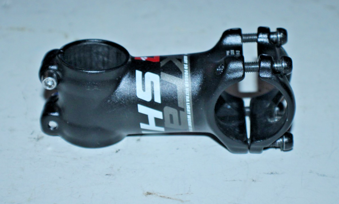 Shikra 7 11/8″ Threadless MTB Bike Stem Black 65mm +/-7º 31.8mm MTB Gravel Road~
