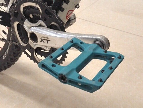 Nylon fiber Road MTB Mountain Bike Bicycle Pedal Bearing Flat Platform Pedals