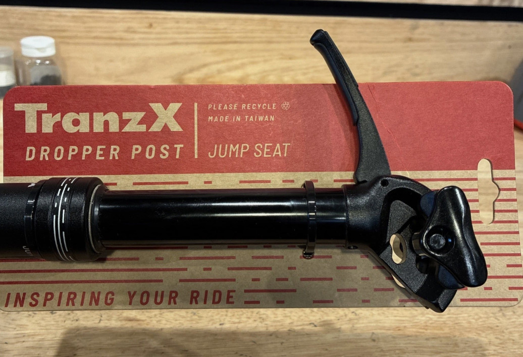 TranzX Jump Seat Dropper Seatpost (100mm) 31.6x365mm, Shop NOS