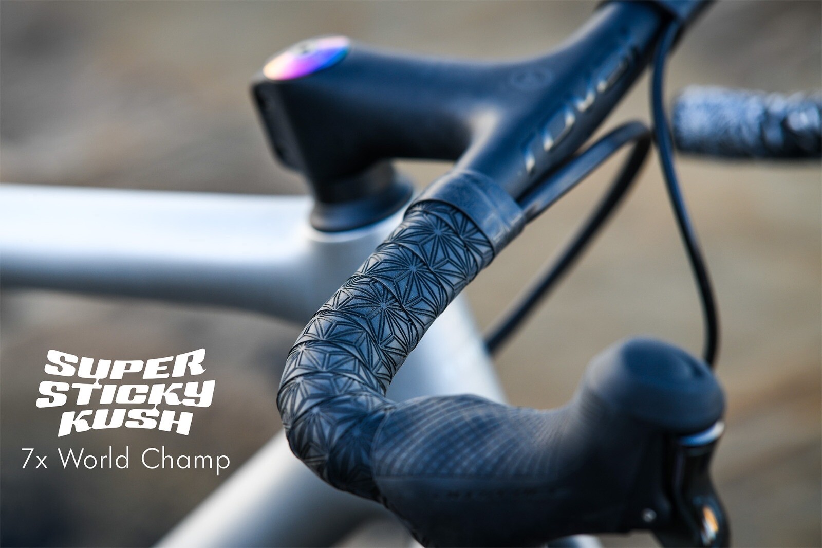 Supacaz Super Sticky Kush Star Fade White Bar Tape Grip Wrap – Brand Direct