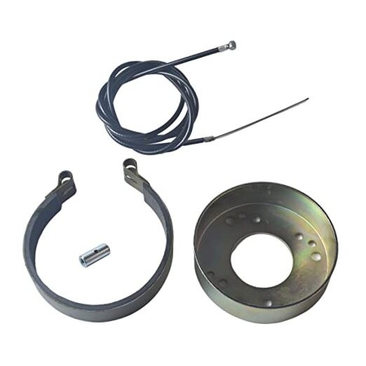 4.5 inch Drum Band Cable Brake KIT For Go Drum Brake & Band With Cable Gold