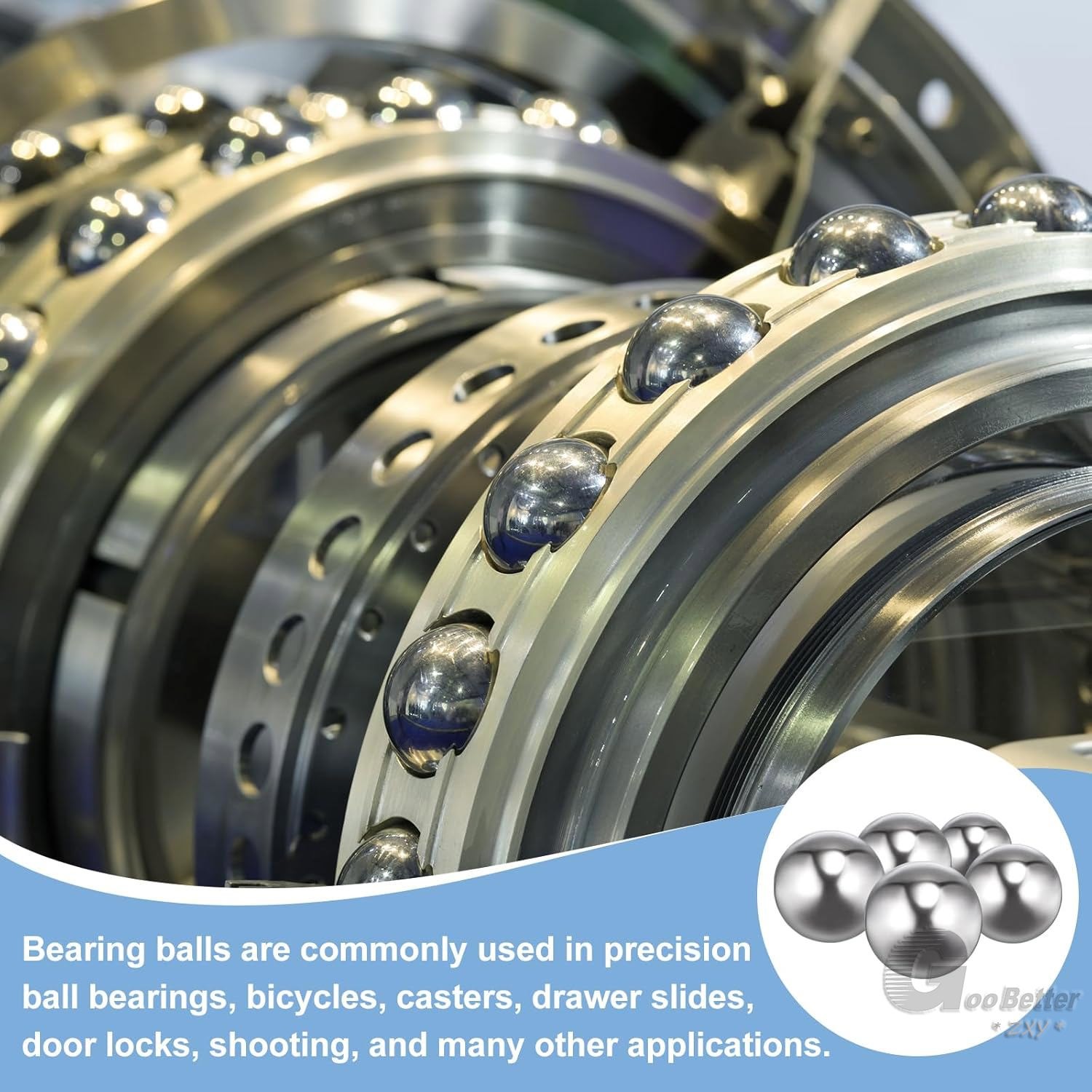 1mm/1.5mm/2.38mm/2.5mm/2.778mm to 100mm AISI 316 Stainless Steel Ball Bearings