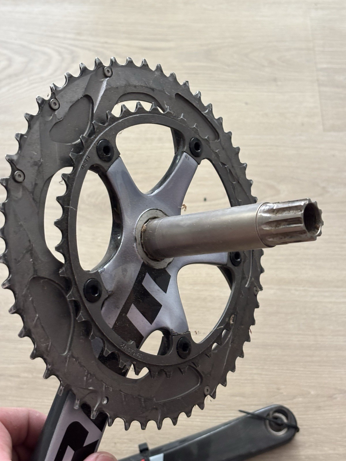 Sram Red Crankset 130 BCD 53/39T Double 10 Speed Powerglide