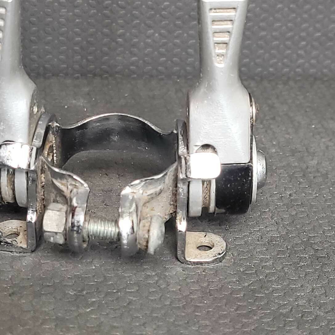 Suntour Power Shifters Downtube Ratchet 1980 Silver
