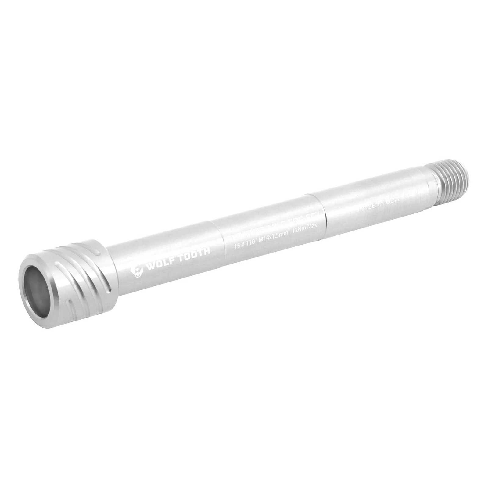 Wolf Tooth Floating Axle for Fox 36/38 Forks – Lightweight 7075 Aluminum, Boost