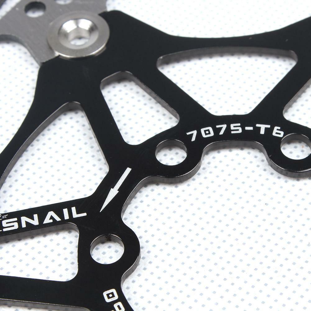 SNAIL Bicycle Disc Brake Rotor MTB Road Bike Floating Rotor 160/180/203mm 6 Bolt