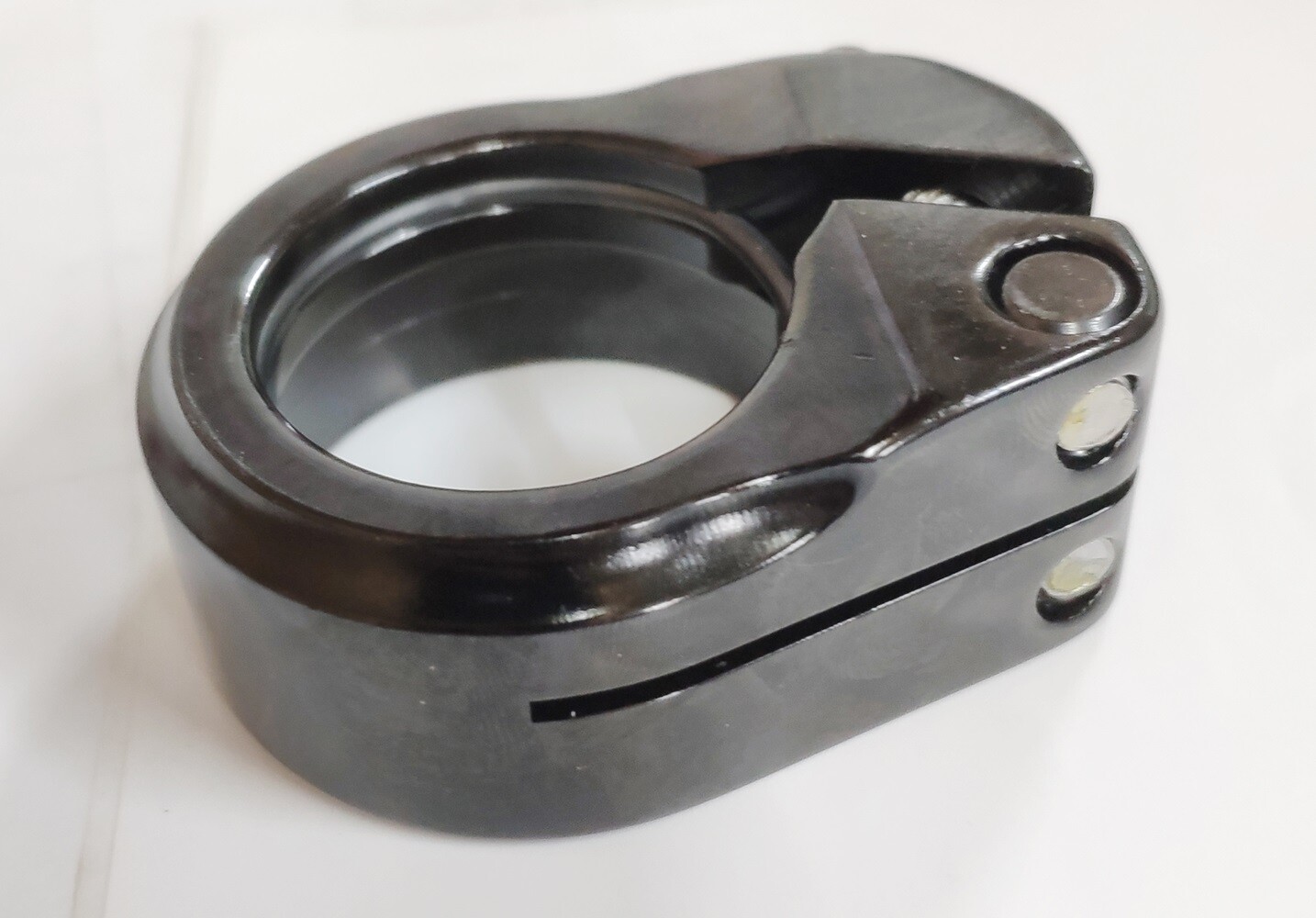 Twin Seatpost Clamp for 31.8MM 28.6mm 34.9MM 27.2mm Alloy BIKE – BLACK