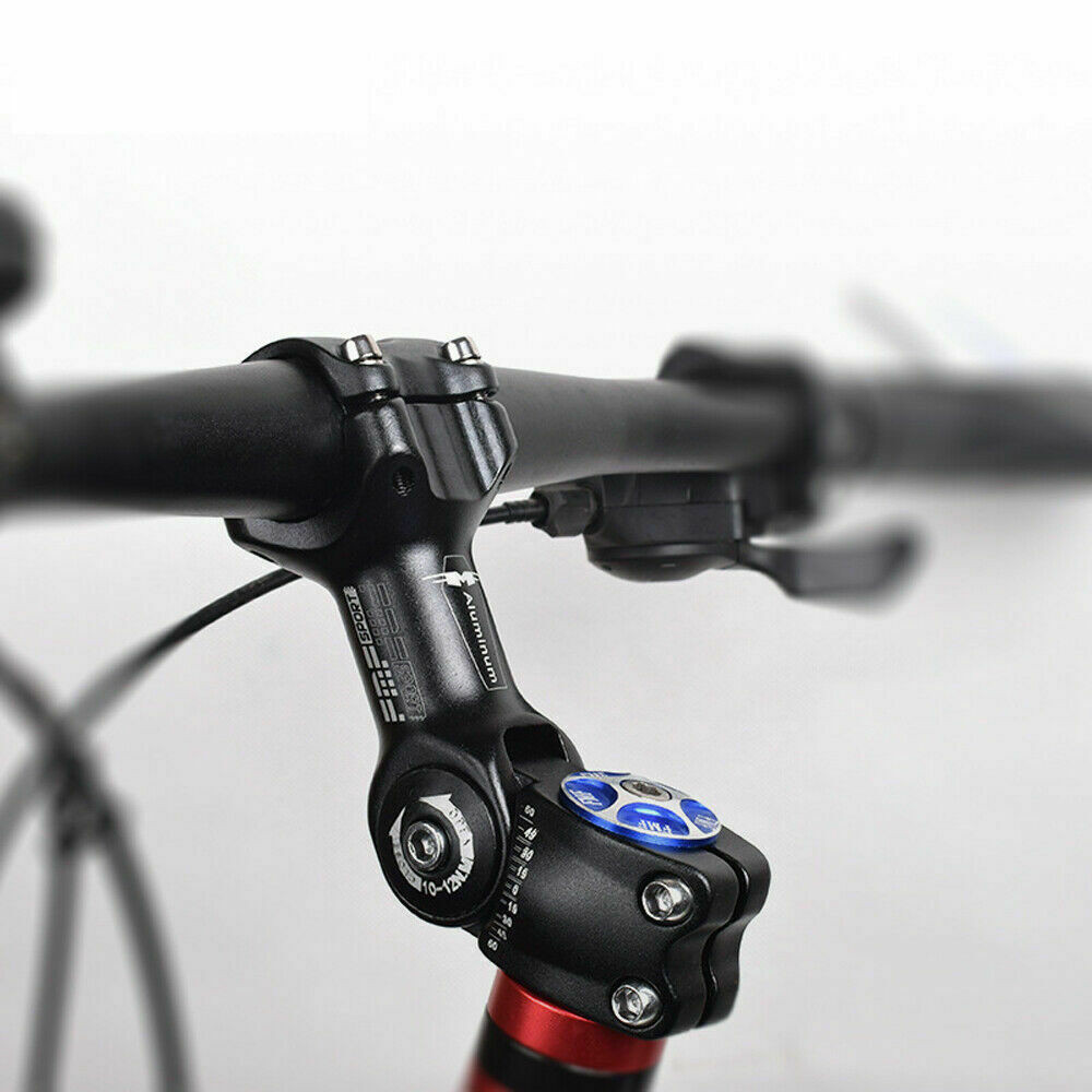 US 25.4/31.8mm MTB Bicycle Handlebar Mountain Road Bike Adjustable Stem Riser