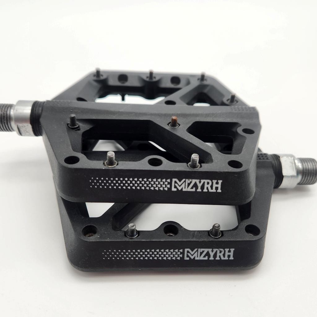 MZYRH Platform Composite Bicycle Pedals 9/16 BLACK NO PACKAGE