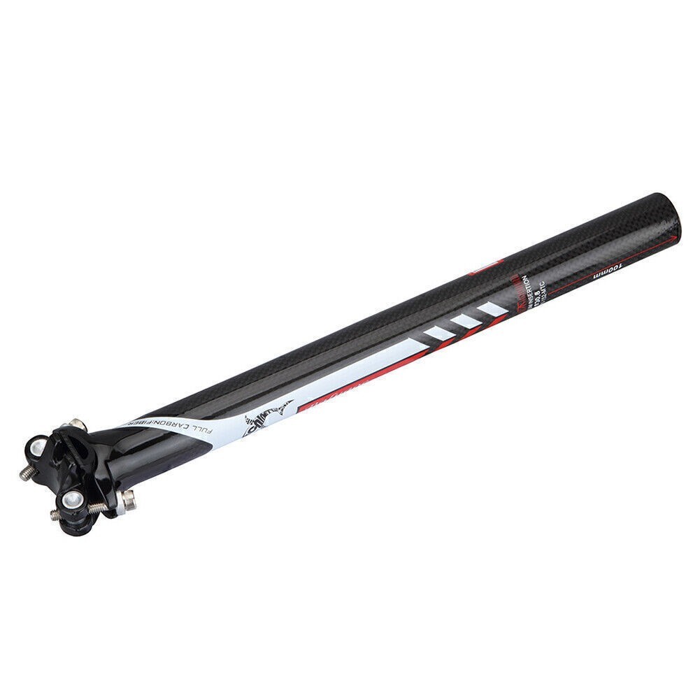 EC90 3K Seatpost MTB / Road Bike Seat Saddle Post Glossy Full Carbon Fiber