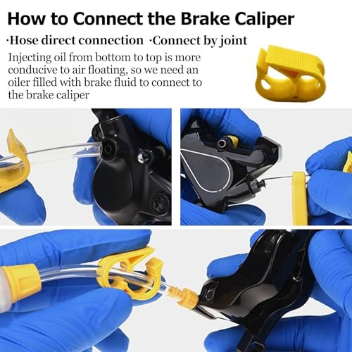 Hydraulic Brake Bleed Kit for Shimano,TEKTRO, MAGURA and Other Mineral Oil