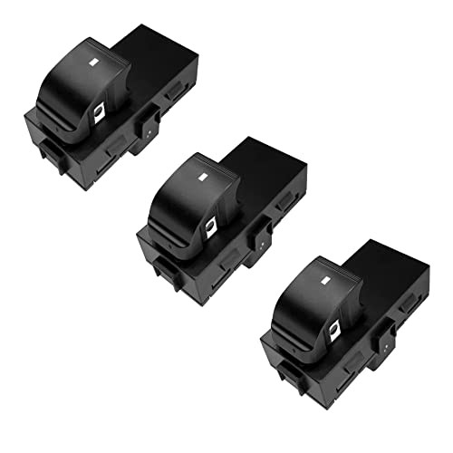 3pcs Power Window Switch Passenger Front Right, Rear Left Passenger Switch 3PCS