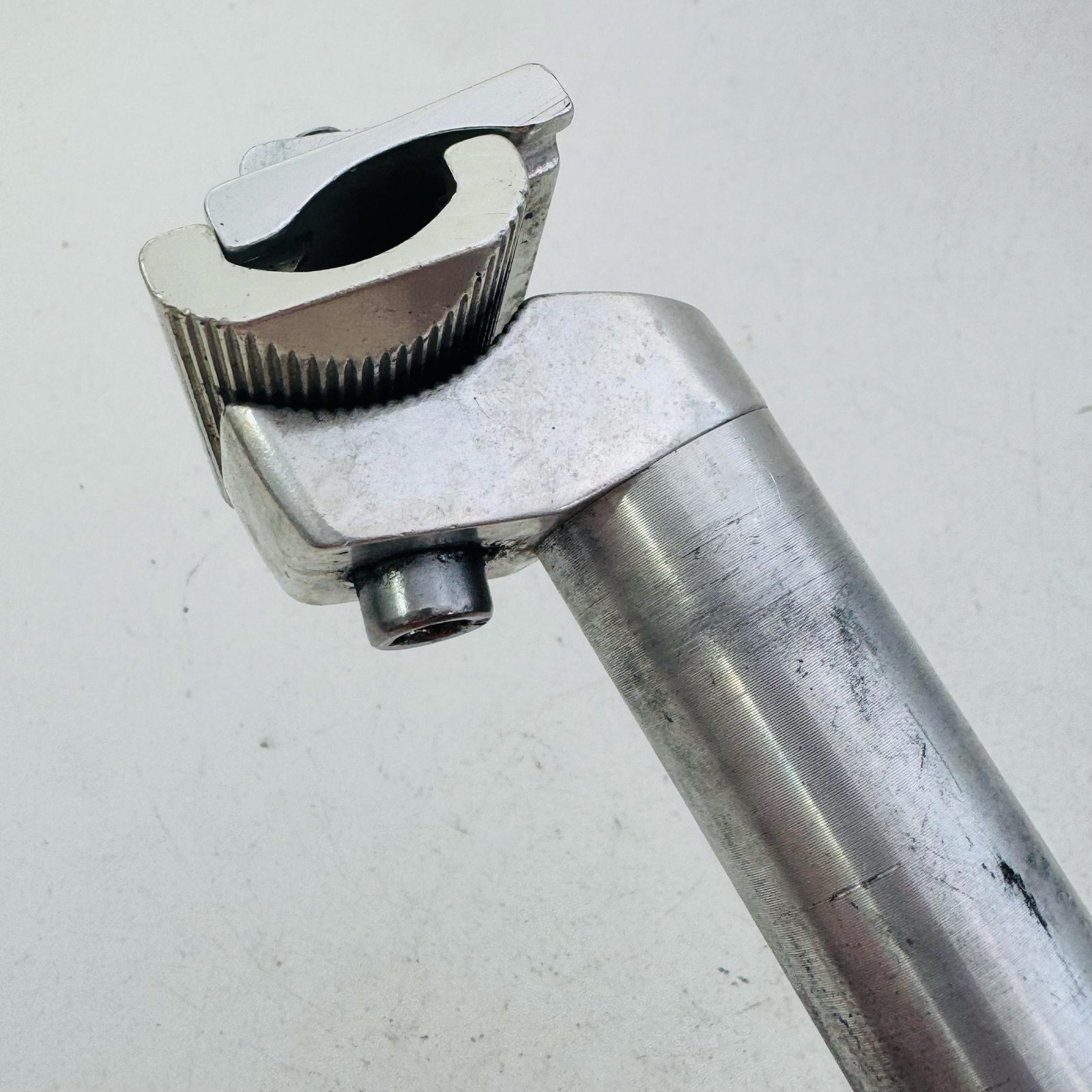 Vintage NL MTB Seatpost 27.2mm Alloy 250mm Silver 1999 Road Universal Bike A41
