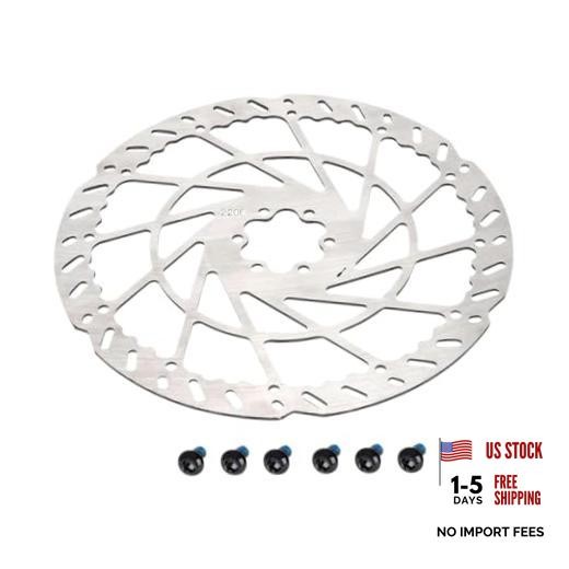 220mm Motorcycle Brake Disc – 2.3mm Thick Steel Rotor, 6‑Hole Design,