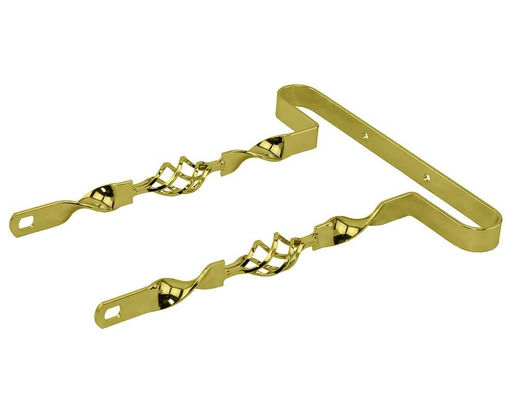 UNIQUE! 12″ LONG 20 LOWRIDER CAGE FLAT TWISTED BUMPER FRONT/REAR IN GOLD.