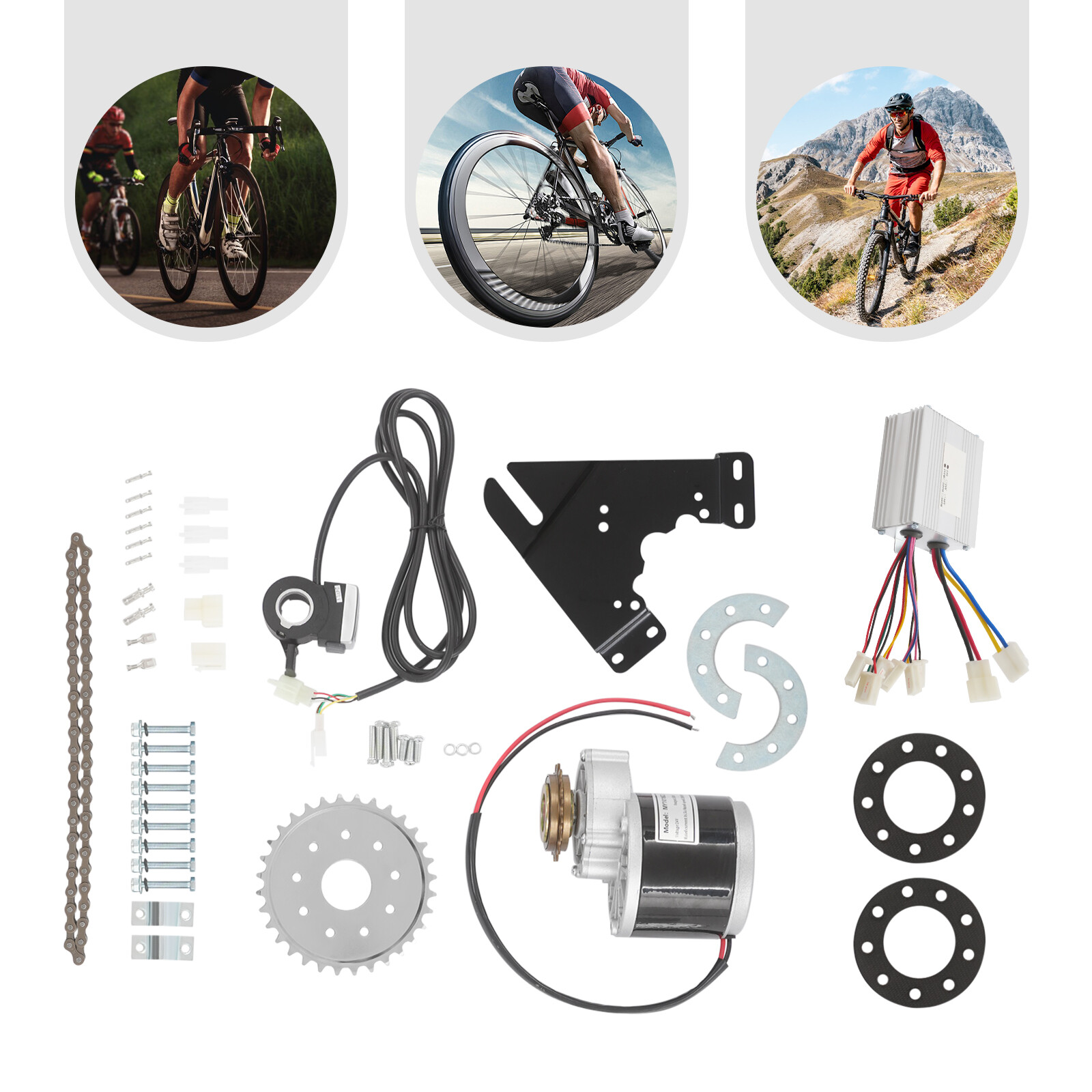 24V 350W Electric Bike Conversion Kit, Motor Electric Bike Conversion Set