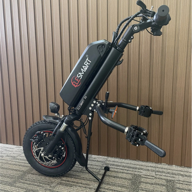 12Inch A5 Suspension Wheelchair Attachment Electric Handcycle 250W 500W 17.5AH