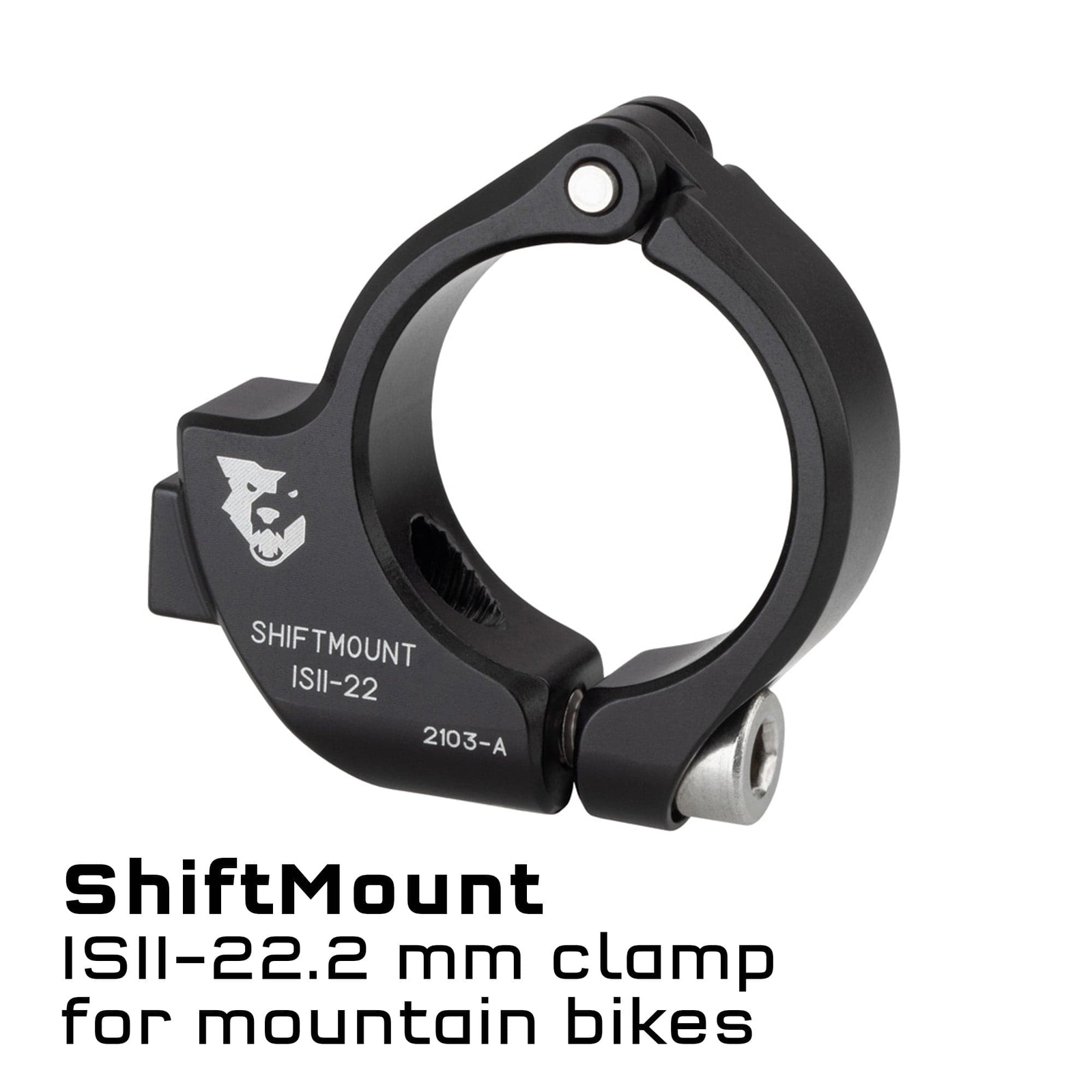 Wolf Tooth ShiftMount Clamp for I-spec II Shifters – 22.2mm