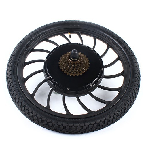 20 Inch Electric Bicycle Rear Wheel Hub E-Bike Disc Brake Tail Wheel 6-Hole Type